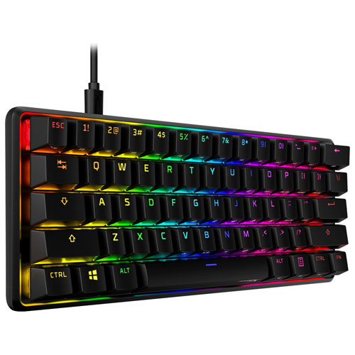 Universal - Clavier mécanique rétroéclairé RGB 61 clefs clavier jeu 2ms  vitesse de réponse Toutes les touches anti-fantômes