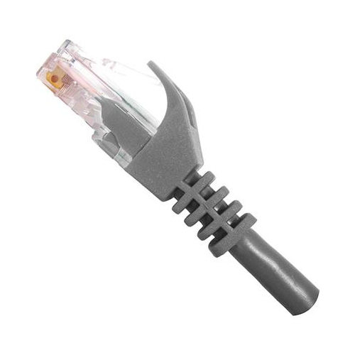 Vertical Cable Cat6 Patch Cable with Boot and Protector - 2-meter - Grey