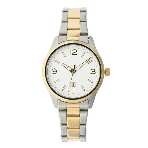MATSUDA  Classic Pairing Ladies Watch - Two Tone In Multicolor