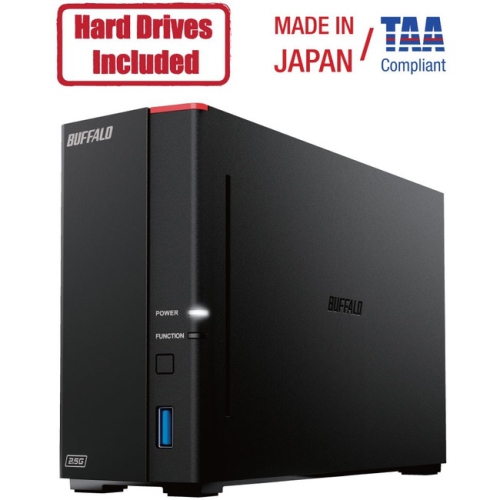 Buffalo LinkStation 710D 4TB Personal Cloud Storage Hard Drives Included