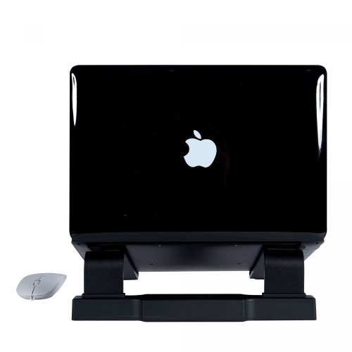 DAC MP-220 Non-Skid Laptop Stand With 4-Port USB 3.0 Hub, Black