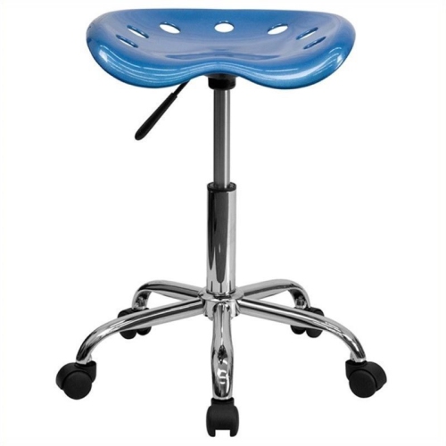 SCRANTON & CO  Adjustable Bar Stool In Bright Blue