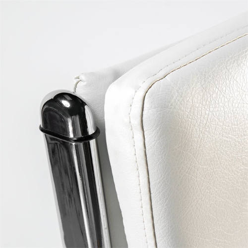 Studio C High Back Leather Executive Office Chair in White