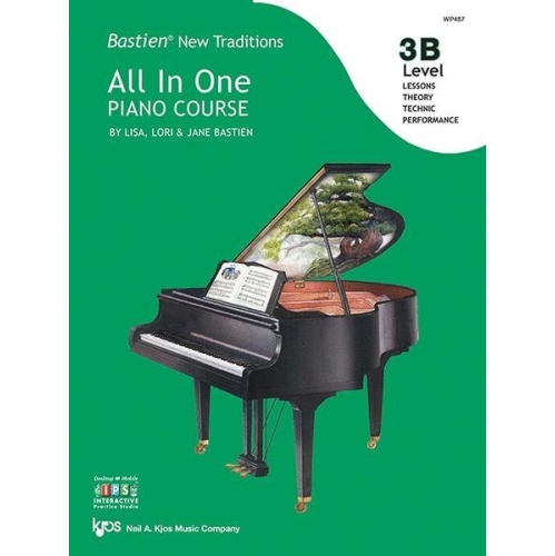 Bastien New Traditions All In One Piano Course - Level 3B