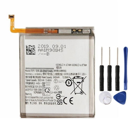 Replacement Battery & Repair Tools Compatible for Samsung Galaxy Note 10, SM-N970W, EB-BN970ABU EB-BN970ABE