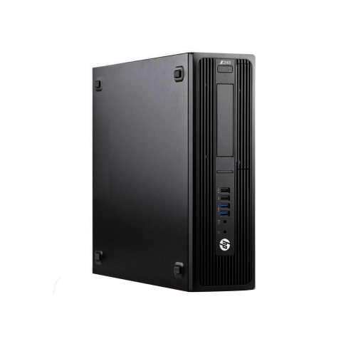 Station de travail HP Z240 SFF avec écran 24 "- Processeur Intel Core i7-6700 3,40 GHz 16 Go de RAM 512 Go SSD Windows 10 Pro WiFi remis à neuf