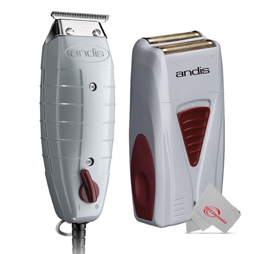 Andis Finishing Combo Detailed Gold Foil Shaver Fine Tooth T-Outliner Trimmer