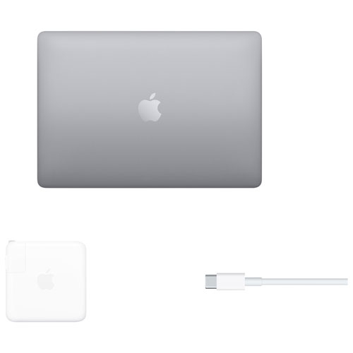 Open Box - Apple MacBook Pro 13.3" w/ Touch Bar - Space Grey (Apple M1 Chip / 256GB SSD / 8GB RAM) - Fr