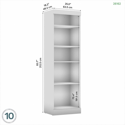 Unité de stockage PUR 25“ - Blanc
