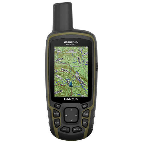 GPS portatif de 2,6 po GPSMAP 65s de Garmin