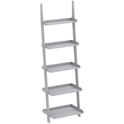 SAFDIE & CO.  Wall Shelf 70H Light 5 Tier With Borders In Grey