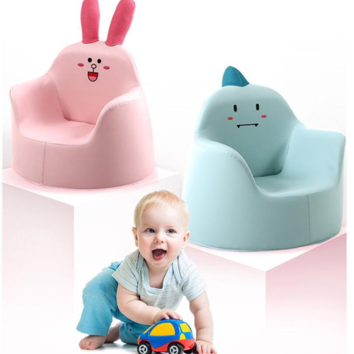 Fauteuil confortable en polyuréthane pour enfants et tout-petits de KidsVIP – Fauteuil d'activités à thème panda pour enfants de 1-4 à 7 ans