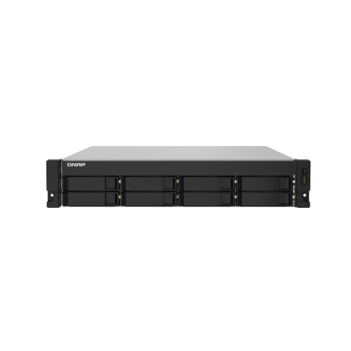 QNAP TS-832PXU-RP-4G 8 Bay High-Speed SMB Rackmount NAS with Two 10GbE and 2.5GbE Ports, Redundant PSU