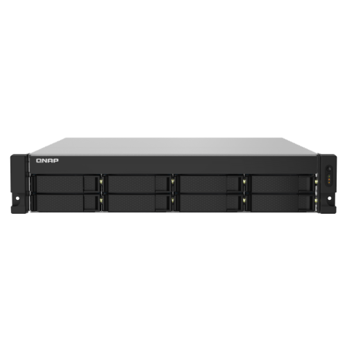 QNAP TS-832PXU-RP-4G 8 Bay High-Speed SMB Rackmount NAS with Two 10GbE and 2.5GbE Ports, Redundant PSU