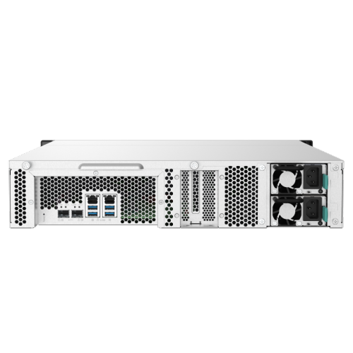 QNAP TS-832PXU-RP-4G 8 Bay High-Speed SMB Rackmount NAS with Two 10GbE and 2.5GbE Ports, Redundant PSU