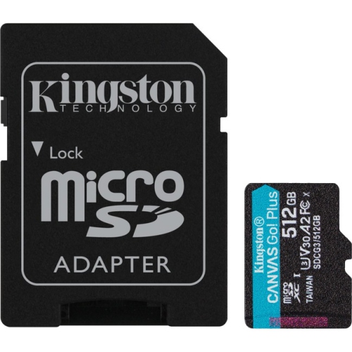 Kingston SDCG3 Canvas Go! Plus microSD Memory Card