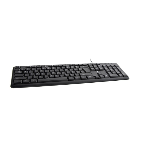 Keyboard Wired Usb 104 Keys Black Win & Mac