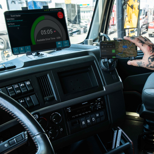 iBOLT TabDock FixedPro 360 AMPS- Heavy Duty Mult-Angle Drill Base Wall Mount for 7-10 inch Tablets