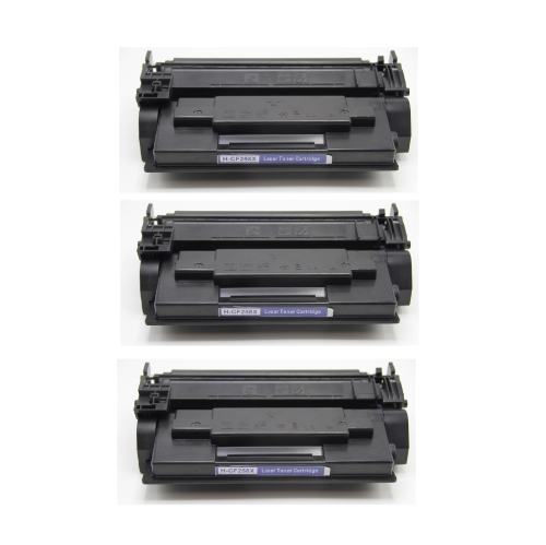 CC Premium Compatible 3 Pack HP 58X CF258X Black Toner Cartridge