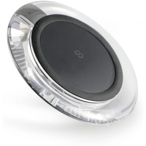 LOGiiX Wireless Qi Charger Fast charge 10W, Clear/Black, LGX12651