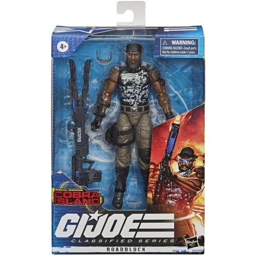 G.I. Joe CLASSIFIED figurine d'action de 6 po missions spéciales Île Cobra exclusive – Roadblock