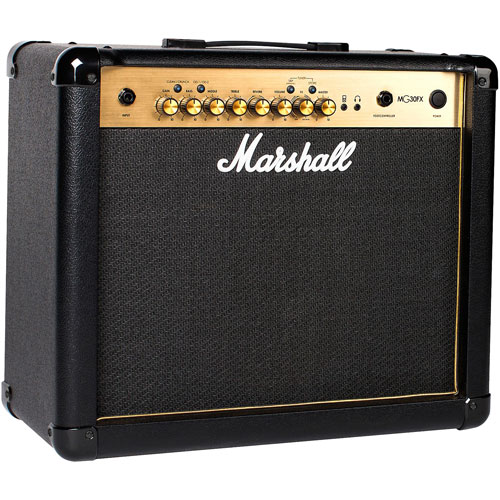Amplificateur de guitare combiné de 30 W MG Gold de Marshall avec effets numériques
