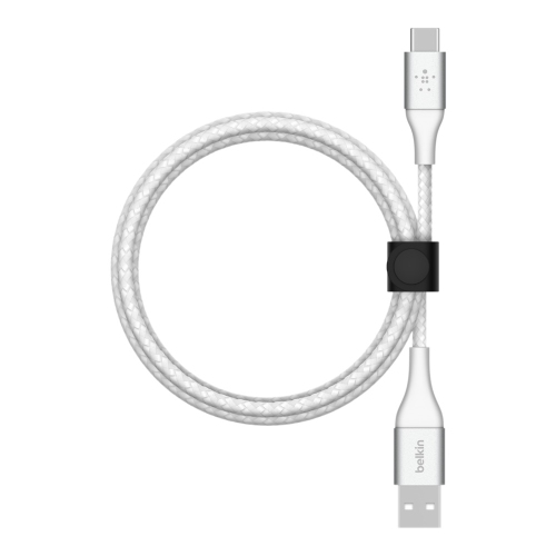 Belkin Charge/Sync BOOST CHARGE Braided USB-C to USB-A Cable 4ft White Charge/Sync Cables CAB002bt1MWH