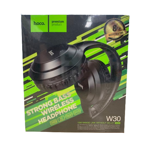 HOCO W30 Wireless Headphones Bluetooth Headset - Black