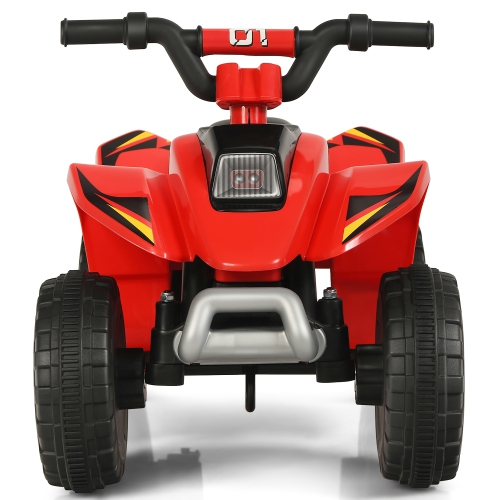 Costway 6V Kids Electric Quad ATV 4 Wheels Ride On Toy Toddlers Forward&Reverse