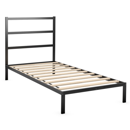 Costway Metal Bed Platform Frame Heavy, Best Quality Bed Frames Canada