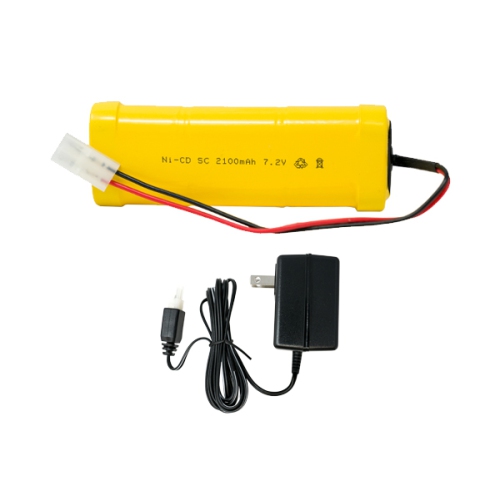 7.2 Volt NiCd Battery Pack + Wall Charger