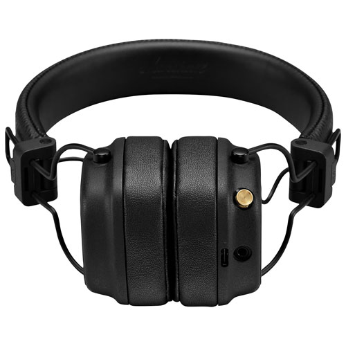 Marshall Major IV On-Ear Bluetooth Headphones - Black | Best Buy