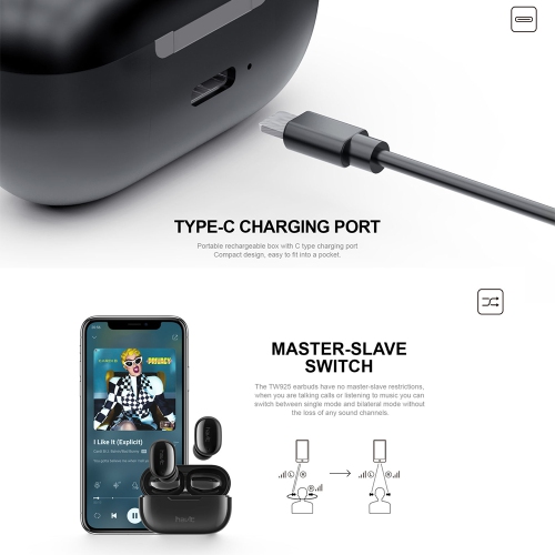 HAVIT TW925 True Wireless Bluetooth V5.0 Earbuds