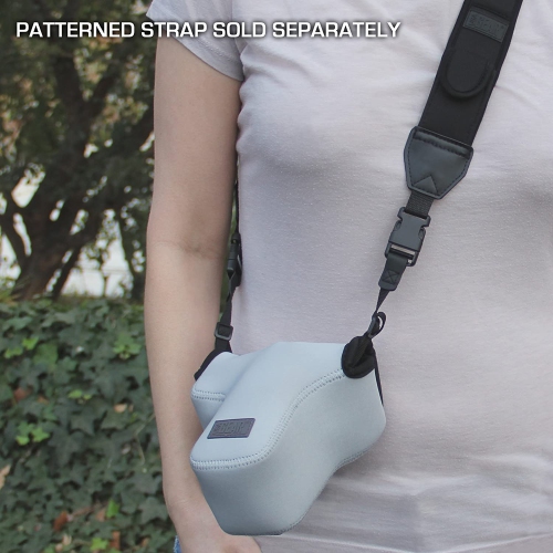 DSLR Camera Case / SLR Camera Sleeve with Neoprene Protection and Holster Belt Loop