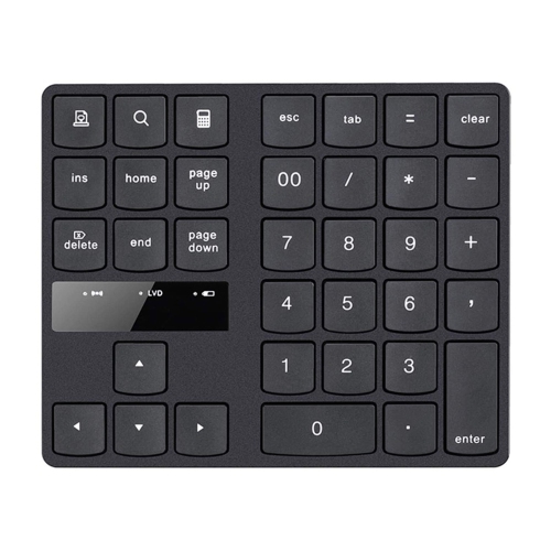 USB Numeric Keypad Portable Slim Mini Number Pad for Laptop Desktop PC Full Size - axGear
