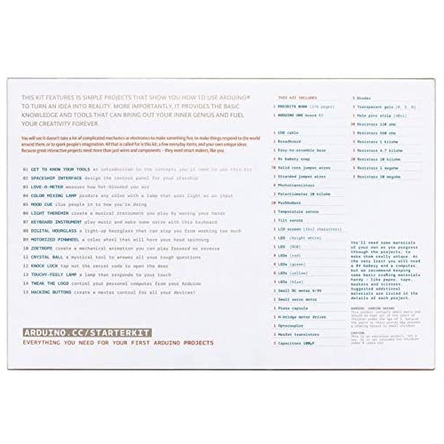 Trousse de démarrage Arduino pour débutant