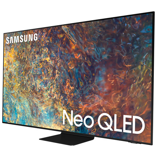 Téléviseur intelligent Tizen HDR miniDEL UHD 4K 55 po de Samsung (QN55QN90AAFXZC) - 2021 - Noir titan