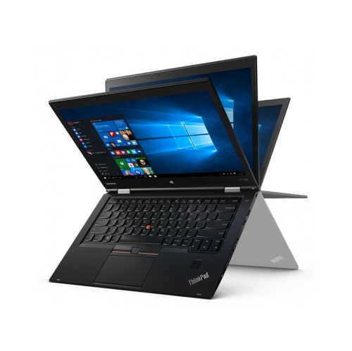 Refurbished - Lenovo Thinkpad X1 Yoga Gen 3 Business 2in1 Laptop 8GB RAM 256GB SSD Hard drive 14" Screen 1920x1080 Webcam Backlit Keyboard Touch Win