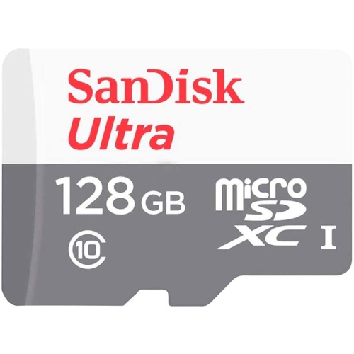 SanDisk Ultra 128GB 100MB/s UHS-I Class 10 Micro SD Card SDSQUNR-128G