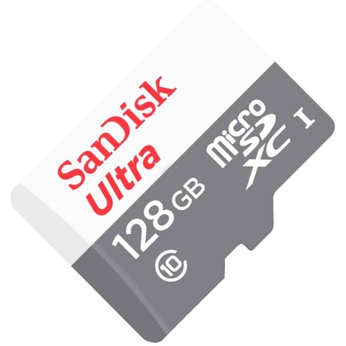 SanDisk Ultra 128GB 100MB/s UHS-I Class 10 Micro SD Card SDSQUNR-128G
