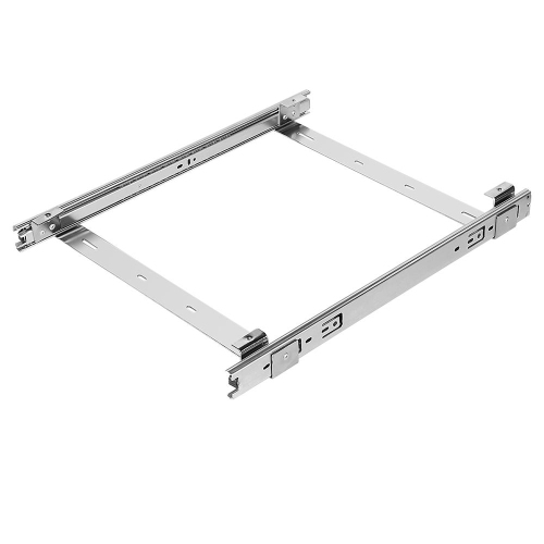 Kitchen Slide Out Cabinet Basket Organizer Drawer - Pull Out Under Cabinet Sliding Shelf, 17" W x 21" D x 4" H