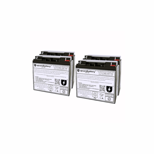 APC UPS Model SUA3000I Compatible High-Rate Discharge Series Replacement Battery Backup Set - UPSANDBATTERY™