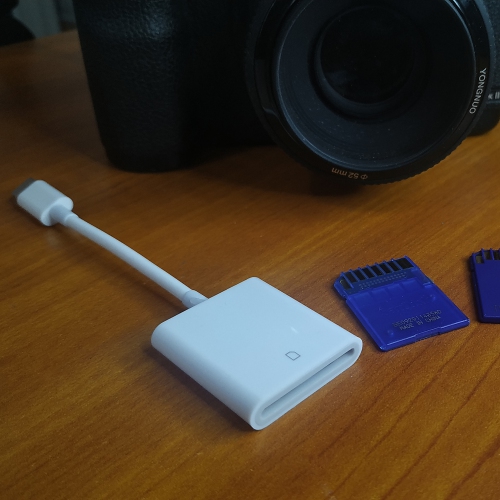 Lecteur de cartes USB-C vers SD pour PC, Mac, iPad, tablettes et smartphones Android | Lecteur Flash USB MicroSD USB 2.0 haute vitesse pour caméra,