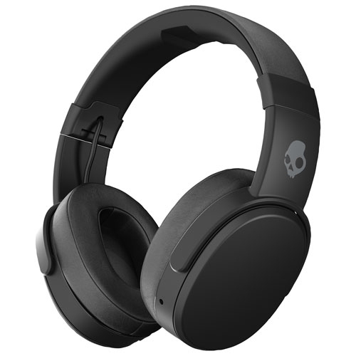 Boîte ouverte - Casque d’écoute sans fil à isolation sonore avec micro Crusher de Skullcandy - Noir