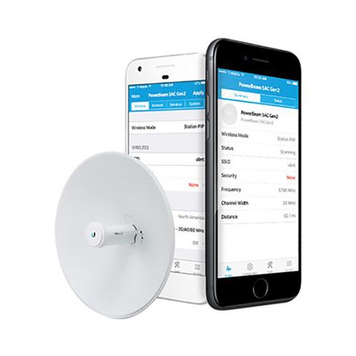 Ubiquiti Networks PBE-5AC-GEN2-5 PowerBeam 5 GHz High Performance airMAX ac Bridge