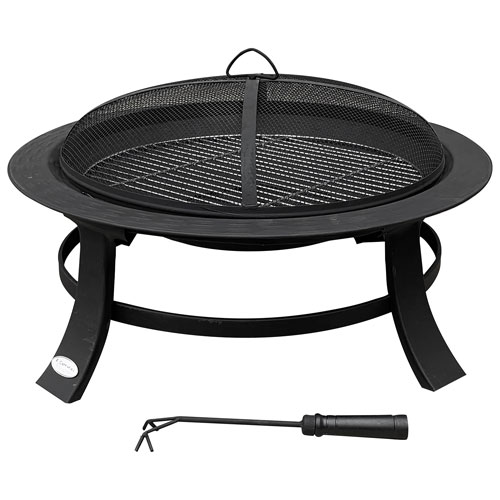 Fire Pits Propane Gas Wood Burning, Portable Fire Pit On Wheels Canada