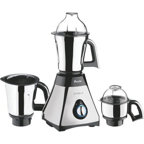 Preethi Steele Supreme 550W/ 110V 3 Jar Mixer Grinder
