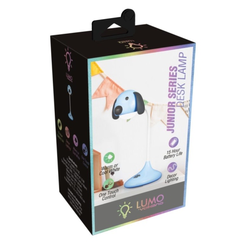 Lumo Neon Series LED Desk Lamp - Blue