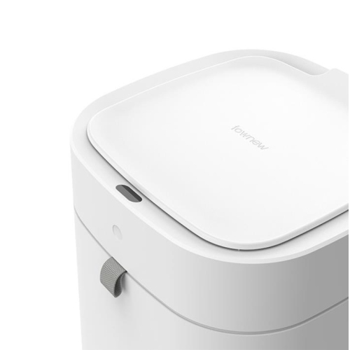 Townew T Air X Auto-sealing Smart Trash Can with Motion Sensor Lid - 13.5L Capacity - White
