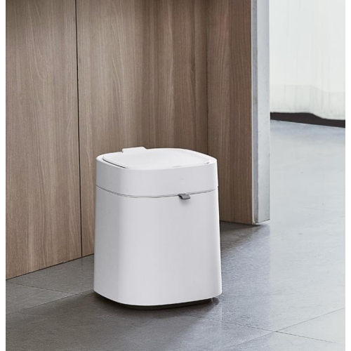 Townew T Air X Auto-sealing Smart Trash Can with Motion Sensor Lid - 13.5L Capacity - White